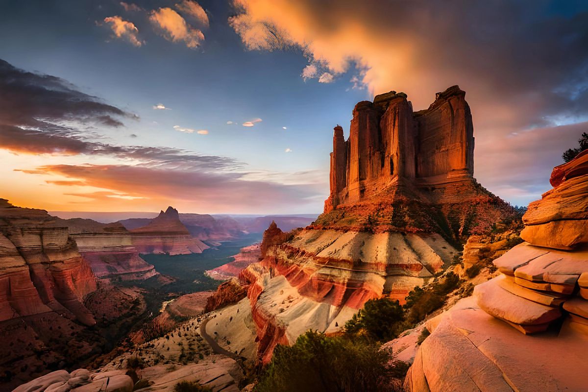 Majestic Sandstone Formations