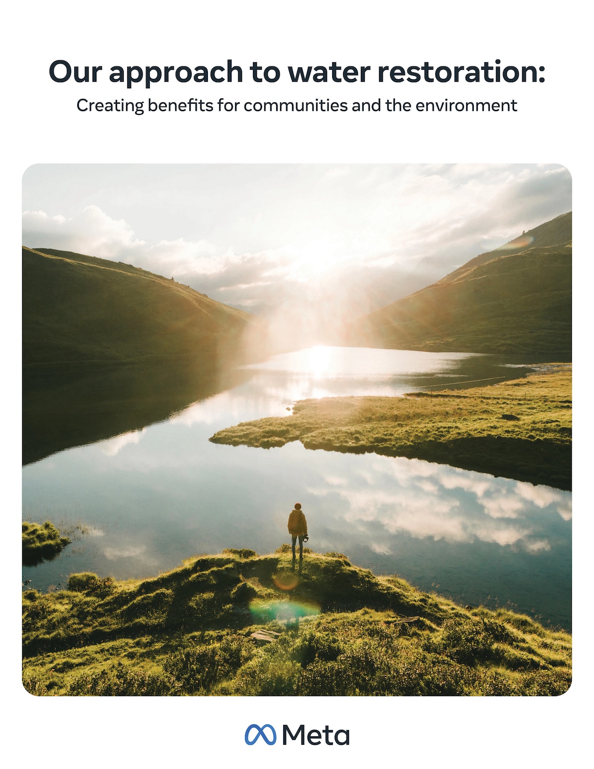 Cover of the approach to water restoration report cover