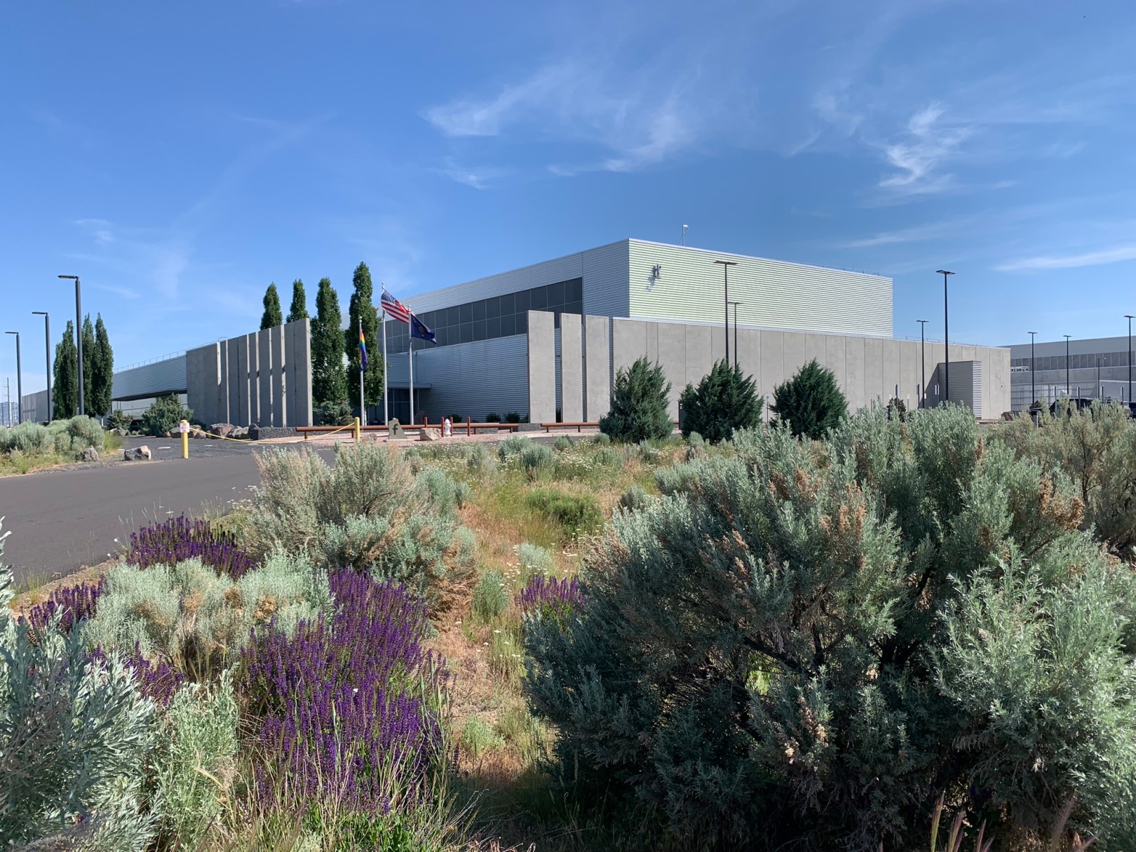 The Meta data center in Mesa, AZ.