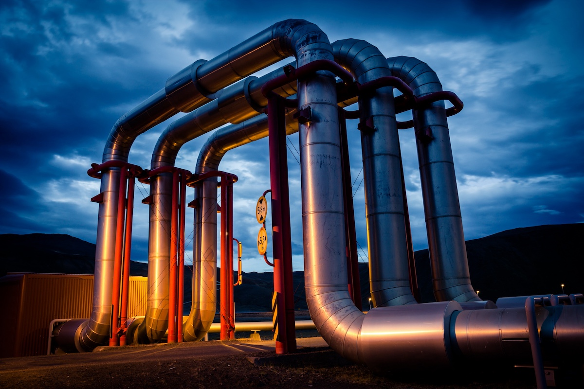 geothermal energy pipeline 