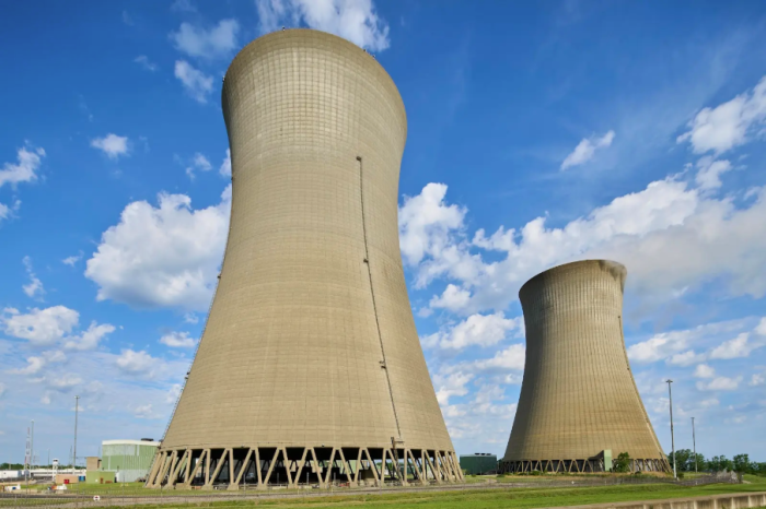 Two nuclear energy stacks